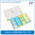 Sencai high quality goods silk scarf colorful packaging box for female